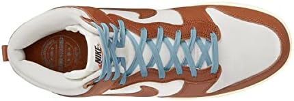 Nike Mens Dunk High Retro PRM DQ8800 200 Pecan and Sail - Size 10 | Image 3