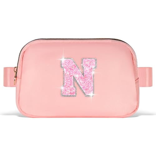 Image of Uygafly Gift for Teen Girls Kids Daughter Her - Birthday Gifts for 3 4 5 6 7 8 9 10 11 12 13 Year Old Girls,Fanny Pack Crossbody Bag Purse Belt Bag Cute Trendy Stuff | Peach,N