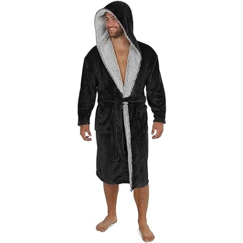 CityComfort Super Soft Hooded Dressing Gown Cover
