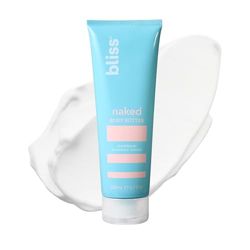 Image of Bliss Naked Unscented Body Butter Moisturizer Cream - 6.7 Oz - Sulfate-Free