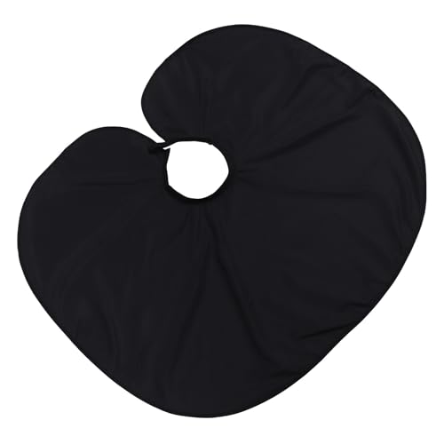 Capa para Corte y Tinte de Cabello Negra Tofficu
