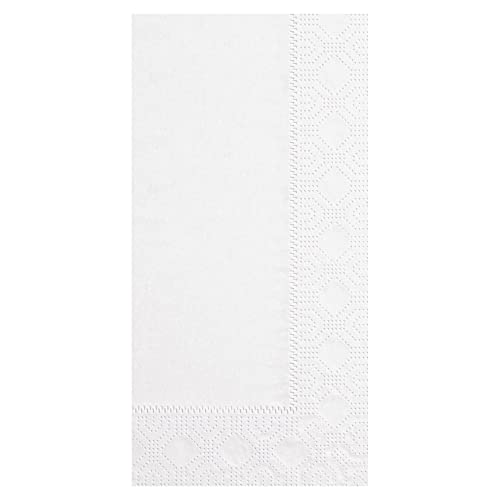 Hoffmaster Napkins, 17" X 17", White, Case Of 2,000 Napkins #TOP3