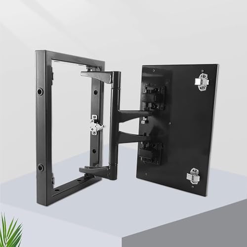 Porta di accesso versatile in metallo per la casa, 35 x 90 cm, ideale per manutenzione idraulica e ispezione antincendio, pannello di accesso per riparazioni domestiche facili