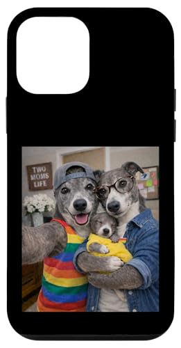 �O���C�n�E���h Two Moms Life Selfie ��̓� �N�B�A �}�} �v���C�h �X�}�z�P�[�X iPhone 12 mini �p