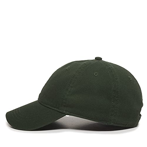 Gorra Dad Washed Cotton Verde Oscuro Outdoor Cap miniatura 4