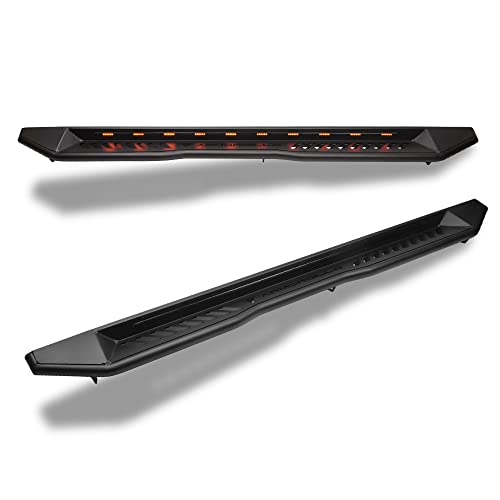 Estribos laterales LED 8 pulgadas para Ford SuperCrew miniatura 1