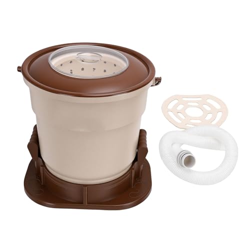 Secadora de ropa manual de 12L con tapa transparente 6