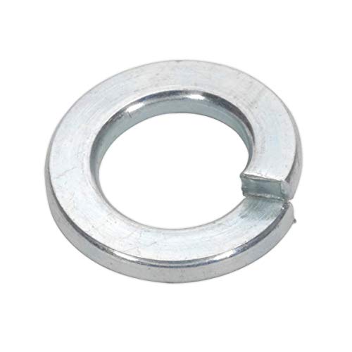 Sealey SWM8 Spring Washer M8 Zinc DIN 127B Pack of 100