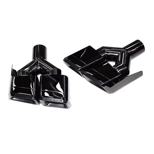Embout de silencieux carré tuyau échappement noir Mercedes CLS W218 11-18