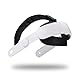 NK Armband kompatibel mit Meta Quest 3S und Quest 3 Virtual-Reality-Brille, verstellbare Länge, Bequeme Installation, schnell und einfach, gepolstert, bequem, Weiß