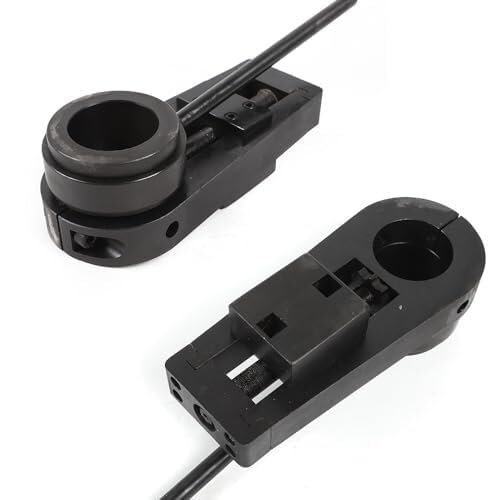 Testa di rivestimento alesatura, strumento di fresatura in acciaio da 50 mm, alimentazione automatica per alesatrice portatile, accessori funzionali per barre di alesatura (alta precisione)
