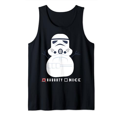 Débardeur Star Wars de Noël Stormtrooper haut sans manches homme femme