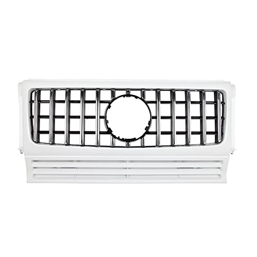 Grille de calandre avant blanche pour Mercedes Classe G W463 de 1990 à 2016