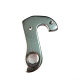 Rackumic Gancio deragliatore posteriore per bici in lega di alluminio per ORBEA Telaio per mountain bike da strada per stabilizzatore Nero 56x36x8mm Dimensione Foro 4mm Spaziatura 21mm Affidabile