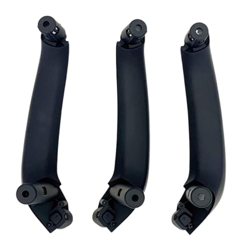 Poignées de porte intérieures pour BMW X3 X4 F25 F26 kit de rechange anti-adhérent noir LHD