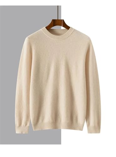 Mens Pullover Sweater Slim Fit Crew Neck Solid Color Long Sleeve Casual Pullovers2