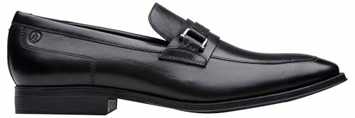 Zapatos de piel Clarks Paulton Lo para hombre con acabados de alta calidad