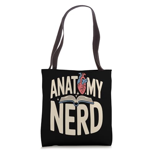 Anatomy Nerd Human Body Medical Student Study Tote Bag