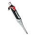 Globe Scientific Diamond Advance 3341-10 Ultralight High-Performance Pipettor, 0.5-10?L Volume, Fully Autoclavable, Adjustable Volume, Red