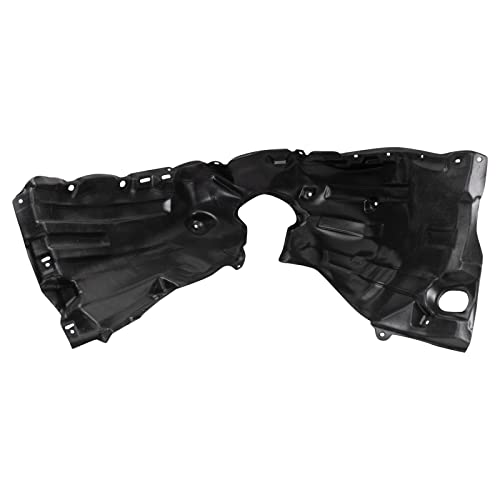Image of TRQ Front Driver and Passenger Side Inner Fender Liner Set Compatible with 2018-2019 Toyota Camry XLE LE SE XSE L