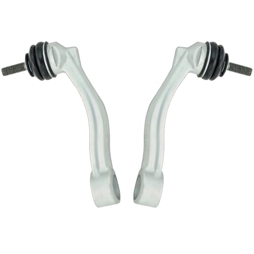 TRQ Front Driver and Passenger Side Sway Bar Link Set 2 Piece Compatible with 00-08 Jaguar S-Type 04-09 Vanden Plas 04-09 XJ8 04-09 XJR 05-09 Super V8 07-15 XK 07-15 XKR 09-15 XF 10-15 XFR 11-19 XJ