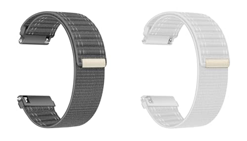 Image of ACM Watch Strap 20mm compatible with Beatxp Unbound Pro Smartwatch | Combo Pack Soft Nylon Sports Band