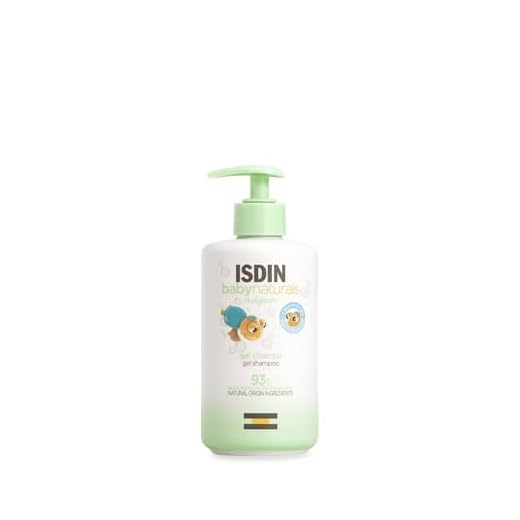 NutraISDIN Baby Naturals Gel Champú para Bebé, con un 93% de Ingredientes de Origen Natural, 400ml
