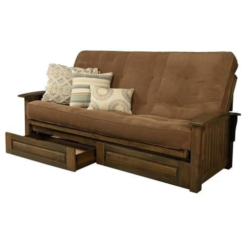 Kodiak Furniture Washington Queen Futon Frame with Storage