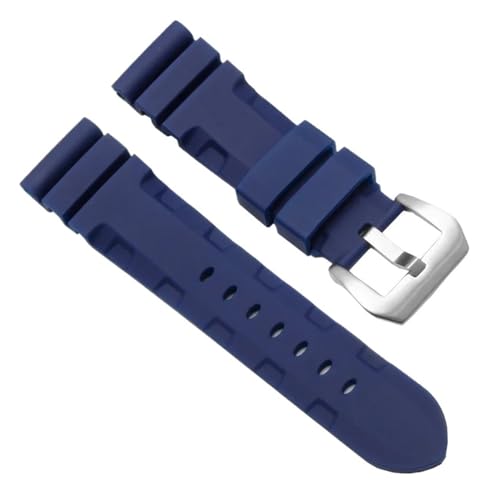 [DNYXGDGSL] ubN u[ IW A[~[O[ voh VRo[ plC PAM111 PAM441 PAM386 V[Y XgbvΉ(Blue Silver,24mm)