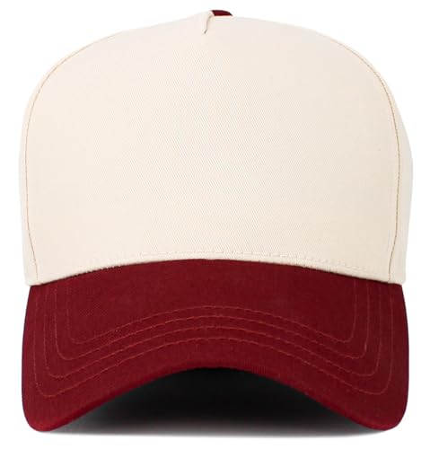 Image of KBETHOS Pro Style 5 Panel Rope Baseball Cap with Adjustable Snapback
