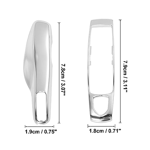 Couverture de clé Porsche argent étui protection télécommande Macan Cayenne