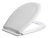 Su sistema de guías permite que se adapte a la mayoría de los inodoros