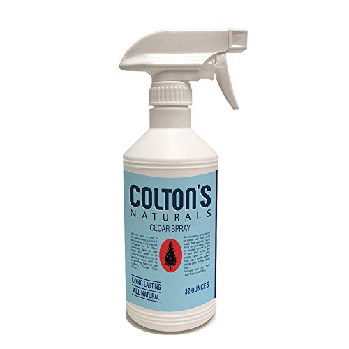 Colton's Naturals Cedar Spray W/Lavender Extract – Non-Chemical Wood Protection – Cedar Wood Scent – Restores Scent Closets & Drawers (32 Oz) #TOP2