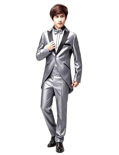 Veste de costume pour hommes formel chic avec pic revers Ulnomio