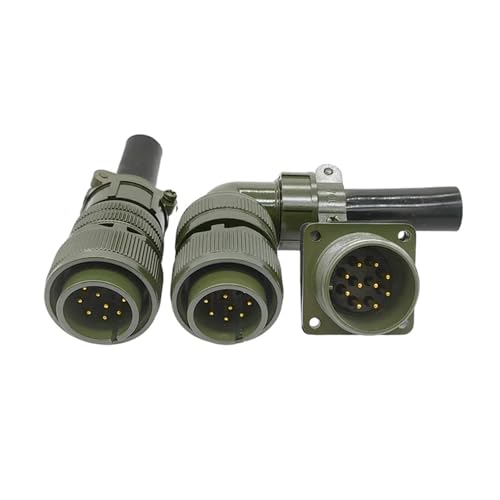 Conector militar 5015 MS3102A Socket 18-8P circular para conexiones industriales robustas 5