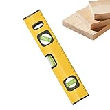 Magnetisches kleines Nivellierwerkzeug | 4 verschiedene Blasen, magnetisches Gadget –...