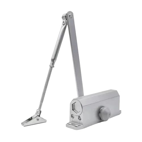 Adjustable Door Stopper Metal Spring Buffer Closer Versatile Mute Closing Tool for Residential Commercial Use