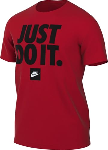Nike Sportswear Classic Just Do It Graphic T-Shirt (University Red