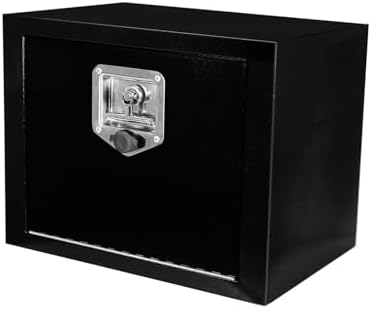 18"x 12"x 14" Steel Underbody Truck Tool Box with T-Handle Lock L...