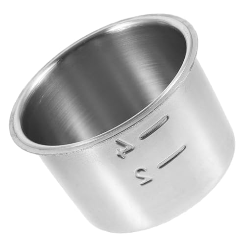 NAMOARLY 51mm Coffee Machine Filter Reusable Filter Reusable Espresso Filter Cups Stainless Steel Espresso Filter Coffee Filter Basket