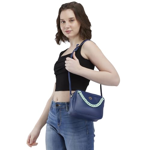 Image of Caprese Perline Sling Bag, Medium | Self Designed Handbag for Women | Adjustable Strap & Spacious Interiors | Perfect Ladies Purse for Carrying Everyday Essentials & Travel