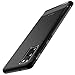 JETech Slim Fit Case for Samsung Galaxy S20 5G (2020), Thin Phone Cover with Shock-Absorption and Carbon Fiber Design (Black)