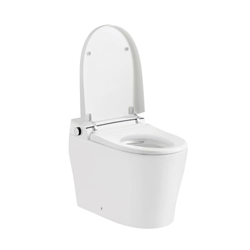 OVE Decors Ella Dual-Flush Smart Bidet Toilet with Built-in Tank, Elongated Bowl, Heated Seat, WaterSense Certified