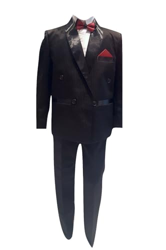 Costume rayé garçon tenue habillée pour grand dîner