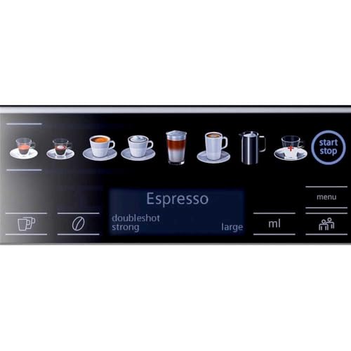 Machine à espresso entièrement automatique EQ6 plus s100 métallisé Siemens TE651319RW - vue 6