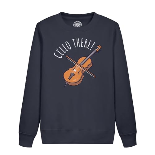 Sweat enfant Cello There en coton doux - Le vêtement violoncelle de qualité supérieure