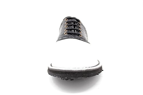 PORTMANN-Saddle-Classic-Tour-Zapatos-de-golf-para-hombre-cuero-de-primera-calidad-cosidos-a-la-entresuela-extra-ligero-y-flexible-Pure-Drive-Tec