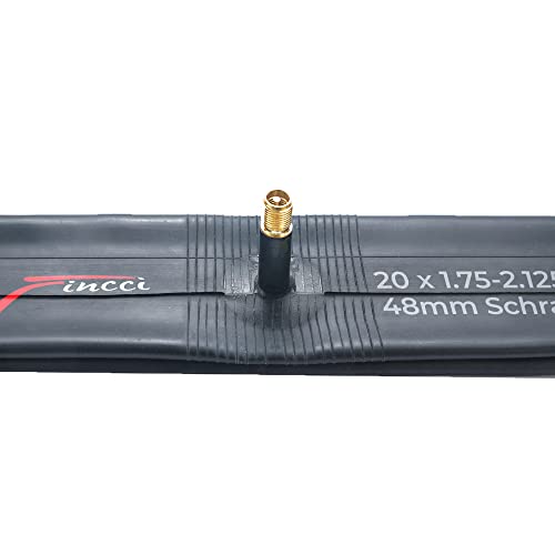 Dimensioni compatibili: 20 x 1,75 / 1,95 / 2,0 / 2,10 / 2,125 pollici. Adatto per pneumatici da 20
