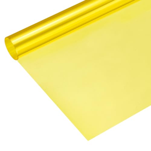 Filtro de color de gel amarillo 100x100cm y película de PVC para focos de estudio