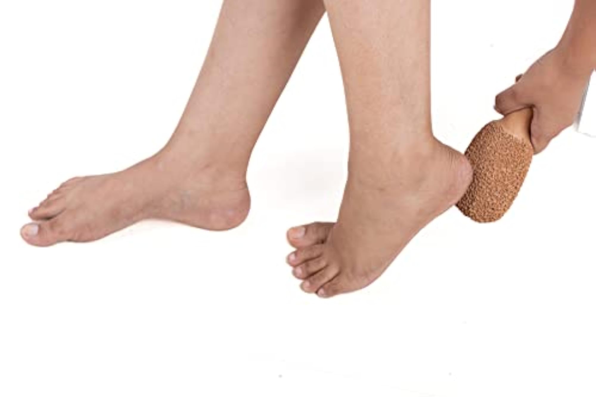 Handcrafted Terracotta Organic Clay Foot Scrubber